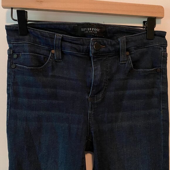 Liverpool Los Angeles Dark Wash Skinny Jeans Women’s Size 2 Size 26 - Picture 4 of 7
